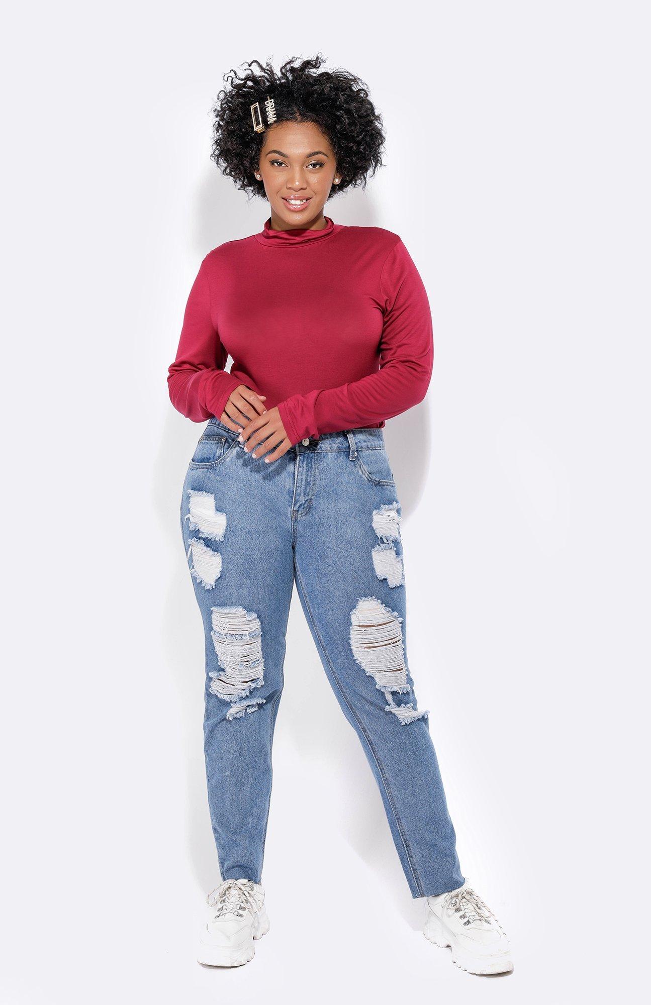 Abraised Boyfriend Jeans