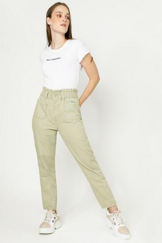 PAPERBAG MOM JEANS