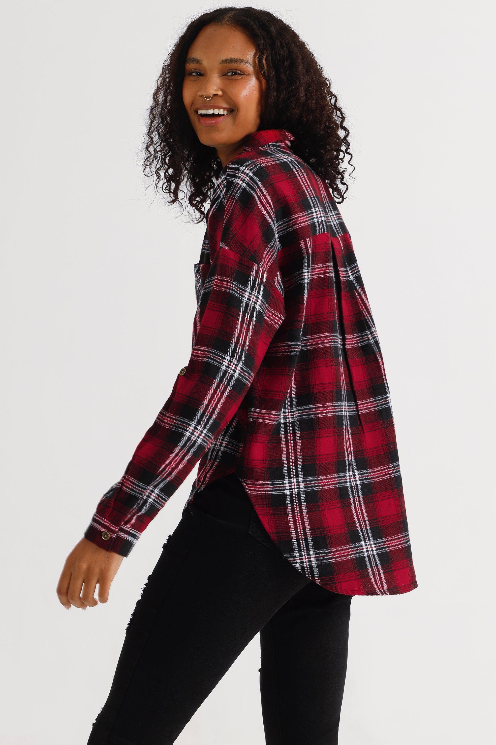 Women's Shirts & Blouses - Checkered Shirts