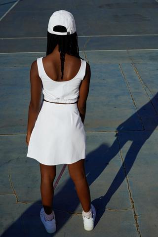 Pleated Mini Skirt