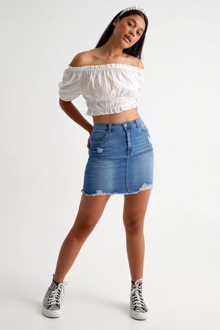 Black denim outlet skirt mr price