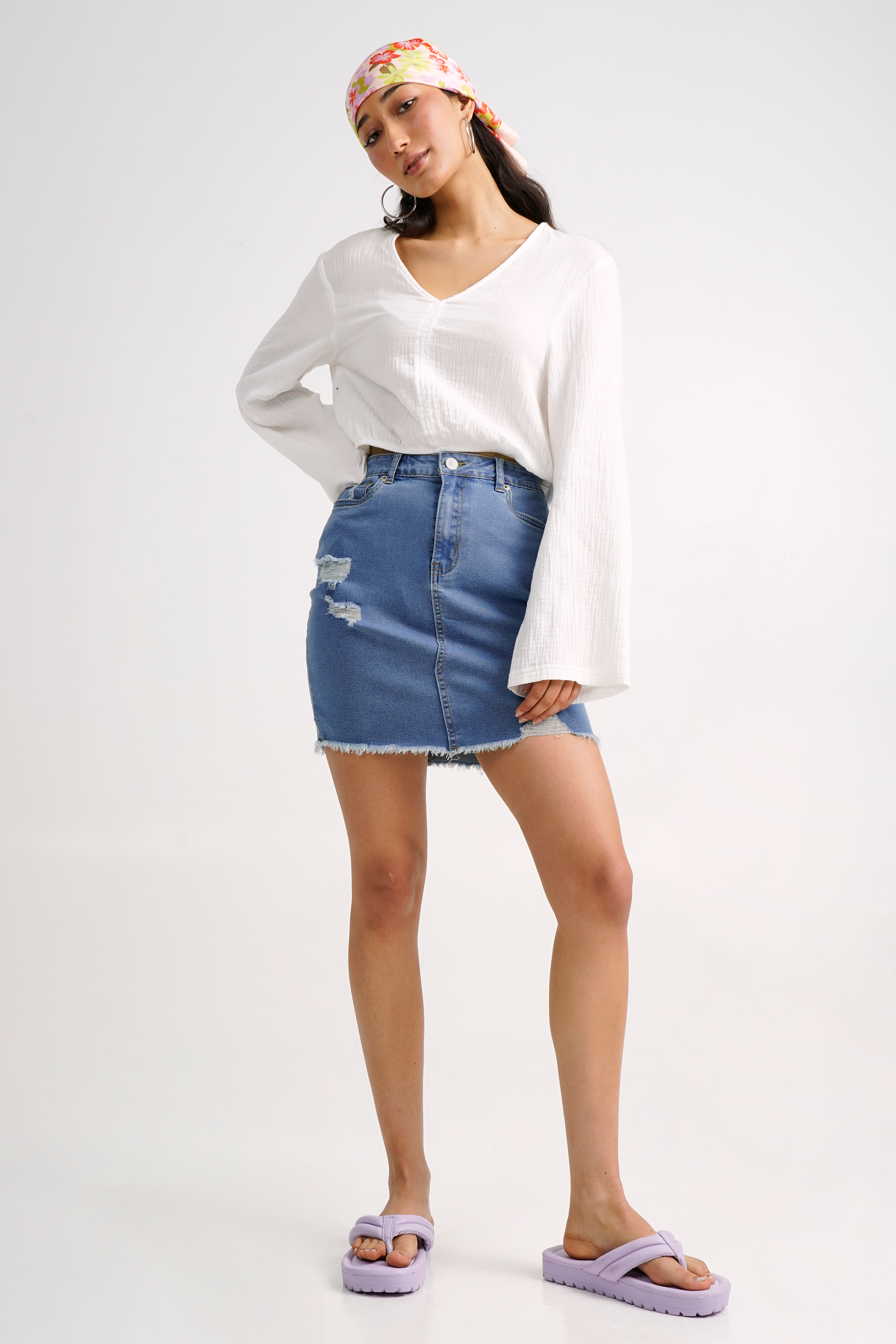 Denim Skirt