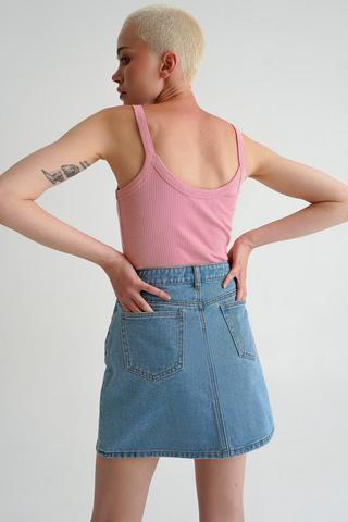 Denim Skirt