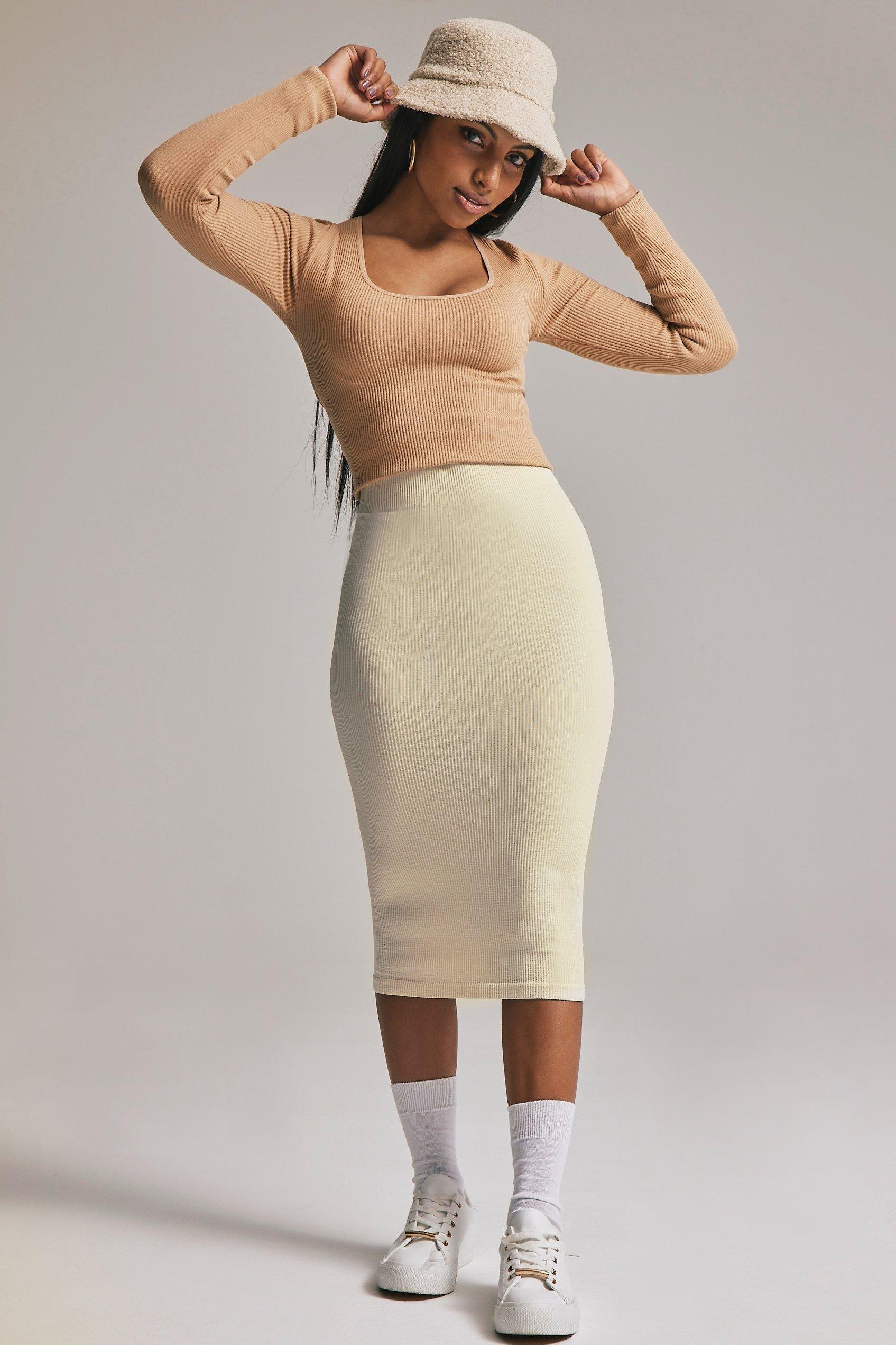 Bodycon clearance skirt midi