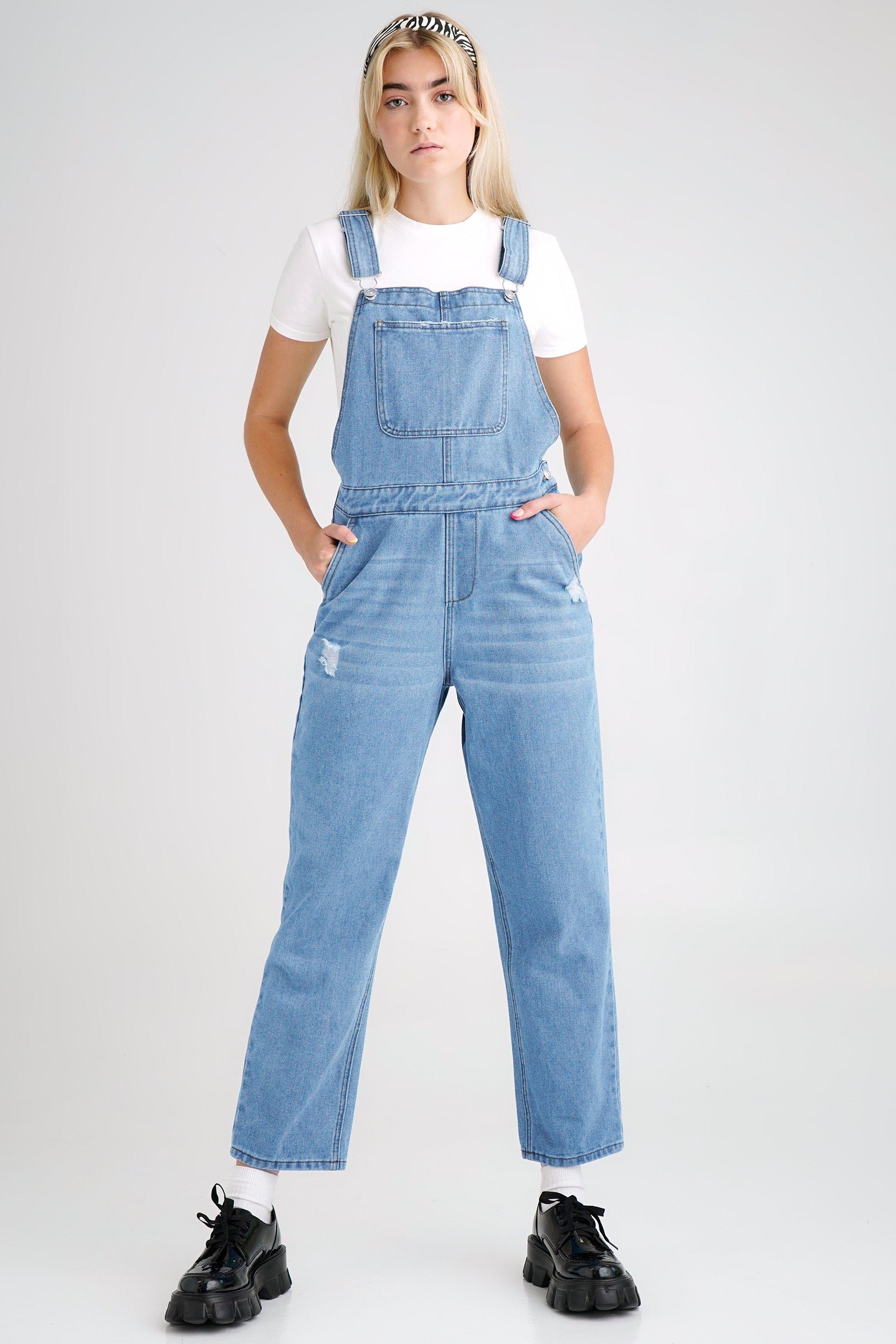 Denim dungaree dress mr on sale price