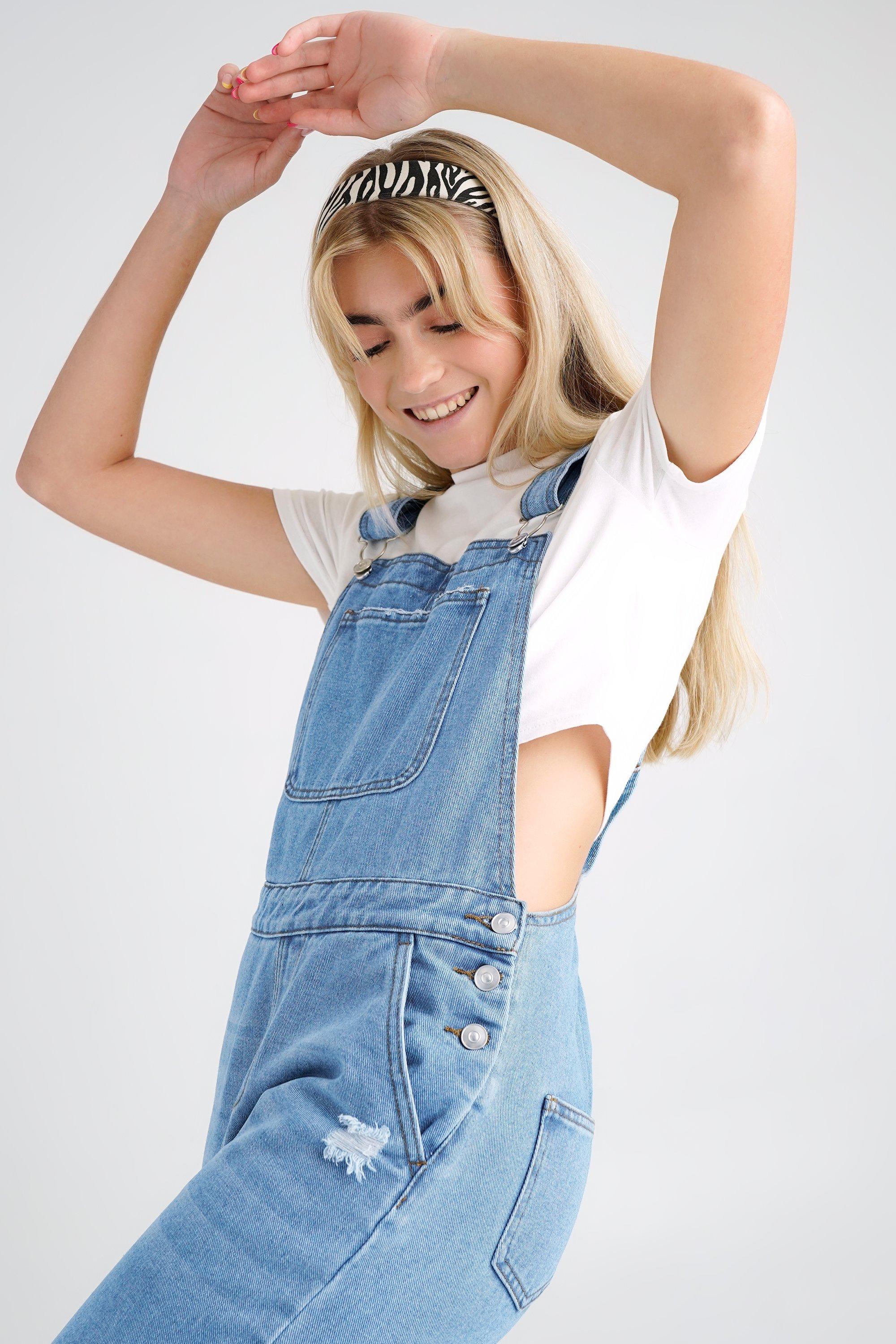 Denim dungaree dress mr 2024 price