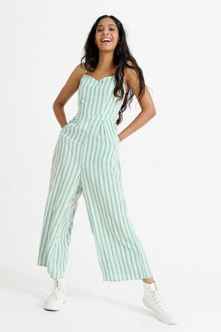 Stripe Jumpsuit