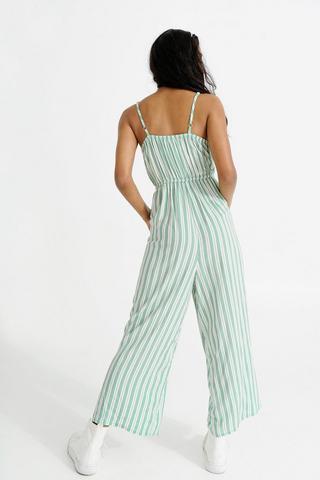 Stripe Jumpsuit