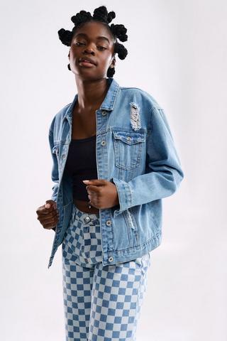 Jean jacket at mr hot sale price