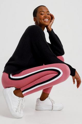 Side Stripe Leggings