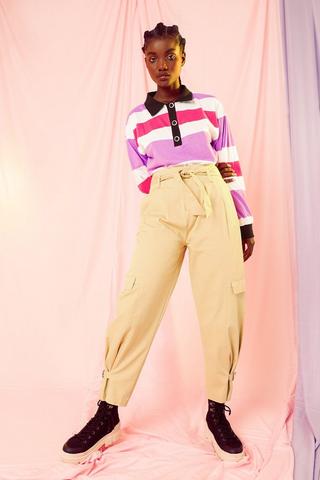 Paperbag Utility Pants