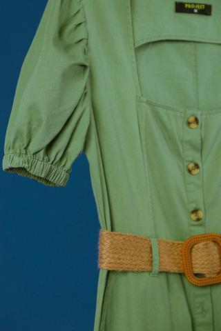 Puff Sleeve Jumpsuit