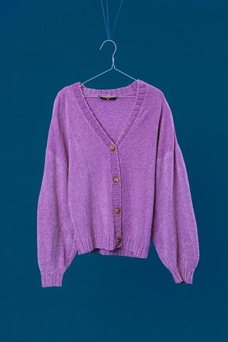 Chenille Cardigan