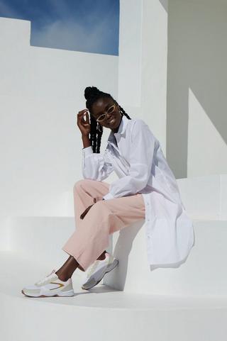 Oversized Shirt Dress