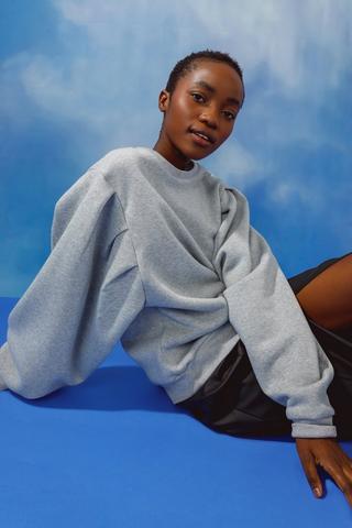 Balloon Sleeve Active Top