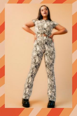 Flare Leg Pants