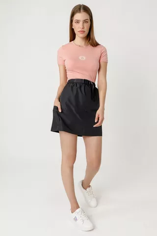 Nylon Utility Skirt