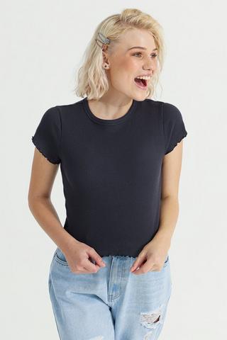 Waffle Textured T-shirt