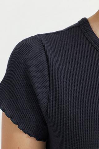 Waffle Textured T-shirt