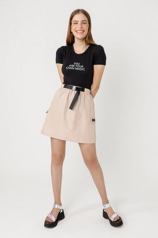 Nylon Utility Skirt