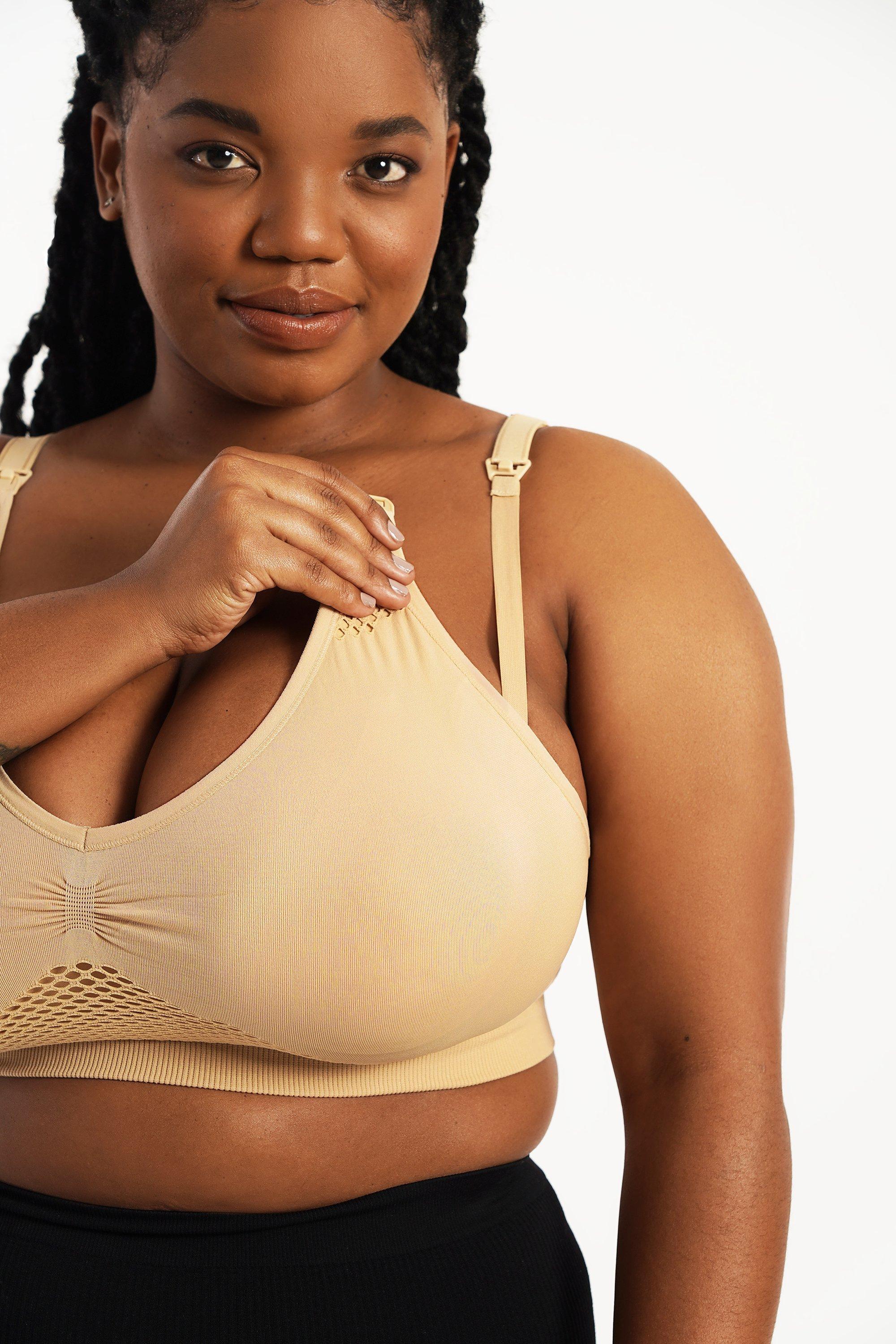 Maternity + Nursing Bra XL Beige