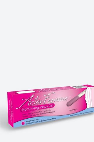 Actor Femme Home Pregnancy Test