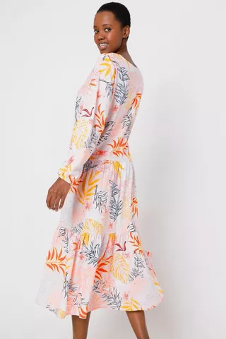 Floral Trapeze Dress