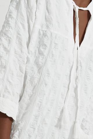 Textured Trapeze Dress