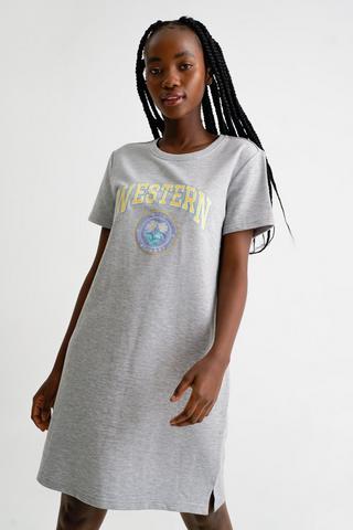 T shirt dress online dames