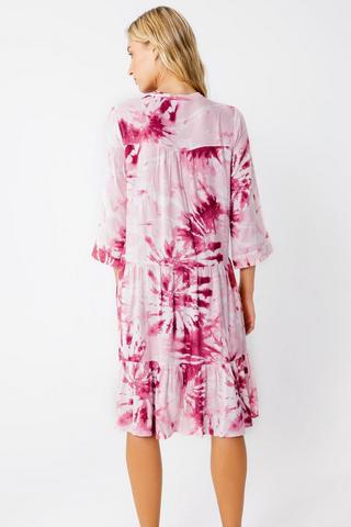 Tie Dye Trapeze Dress