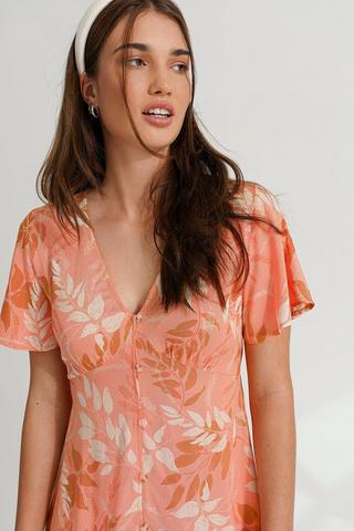 Floral Button Up Maxi Dress