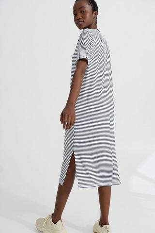 Stripe T-shirt Dress
