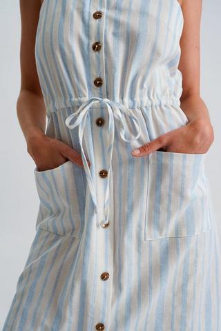 Button Up Midi Dress