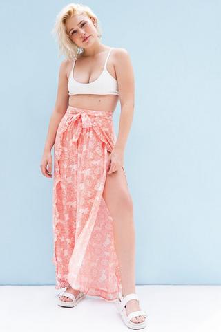 Wrap Ruffle Pants