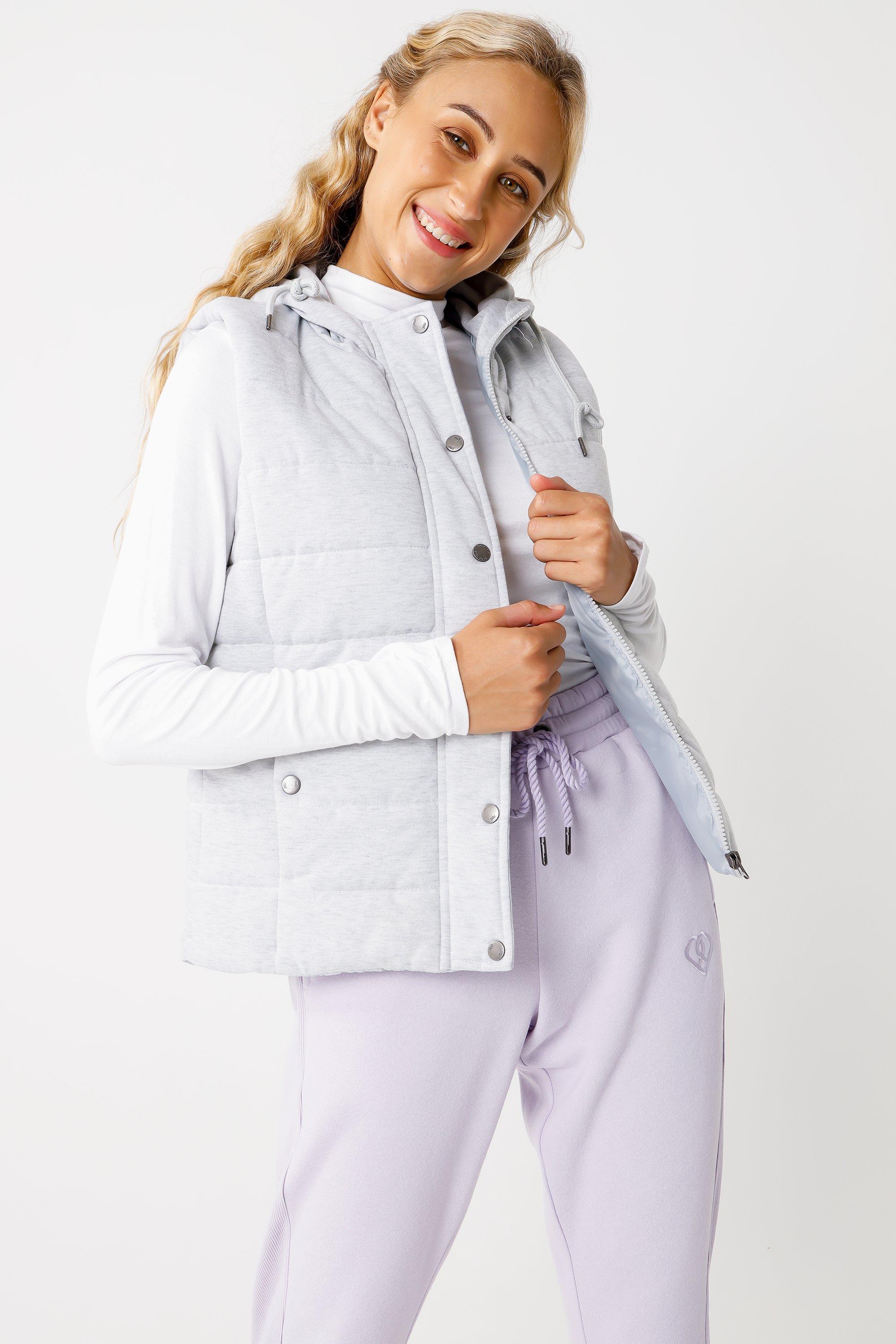 Puffer Jacket Sleeveless - Medium Grey