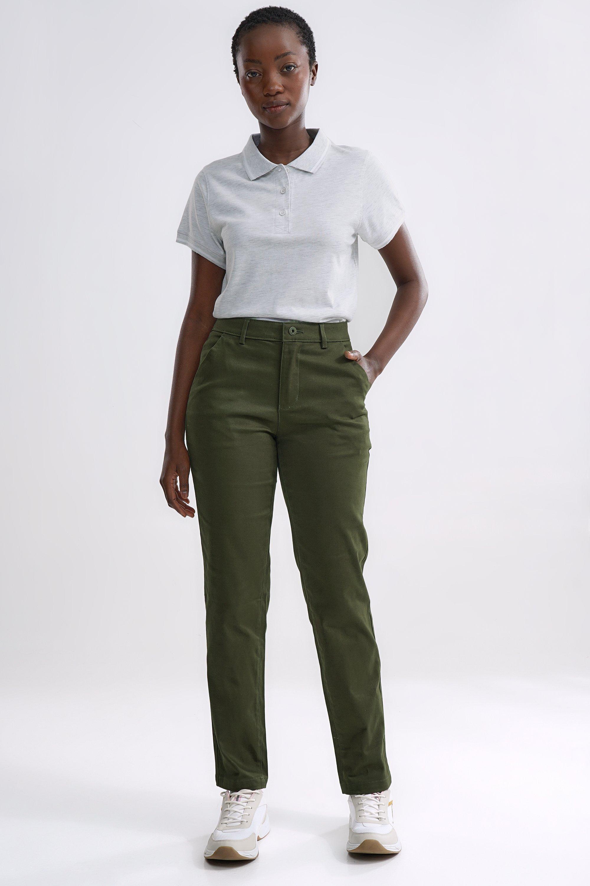 Ladies hot sale chino pants