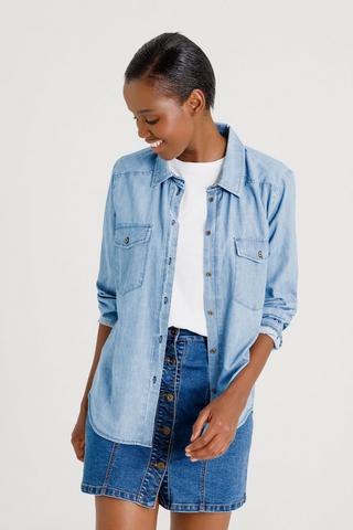 Chambray Denim Shirt