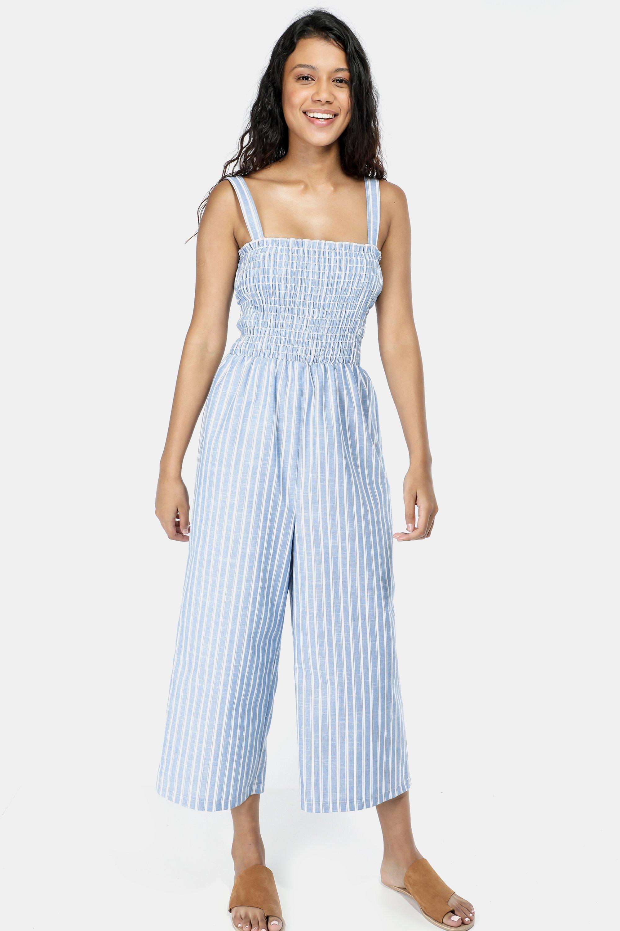 Stripe Jumpsuit