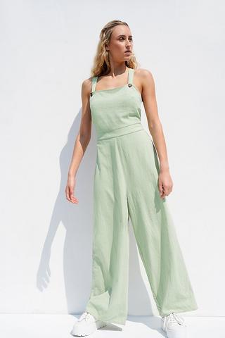 Crossover Back Jumpsuit