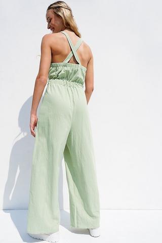 Crossover Back Jumpsuit