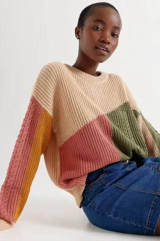 Colour Block Pullover