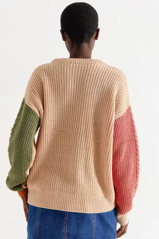 Colour Block Pullover
