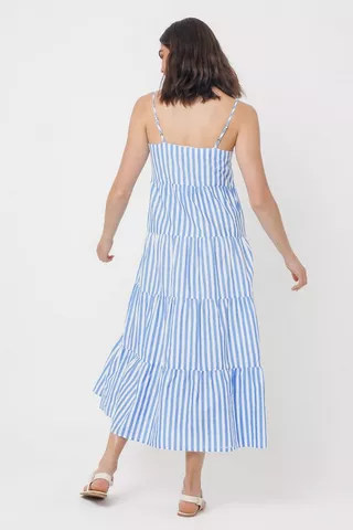 Stripe Trapeze Dress