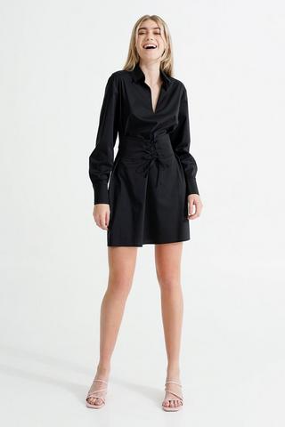 Belted Shirt Dress