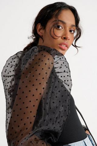 Puff Sleeve Bodysuit