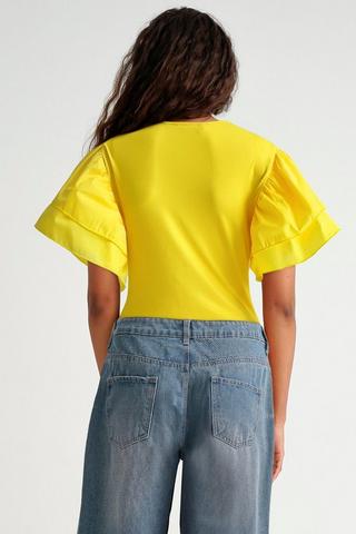 Flutter Sleeve Bodysuit