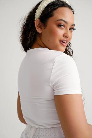Tie Detail Crop Top