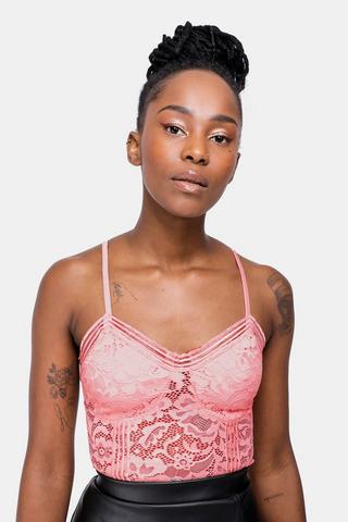 Women's All-Over Lace Cami, Women's Tops