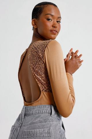 Open Back Bodysuit