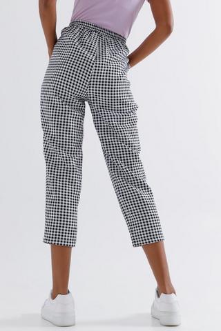 Check Slim Pants